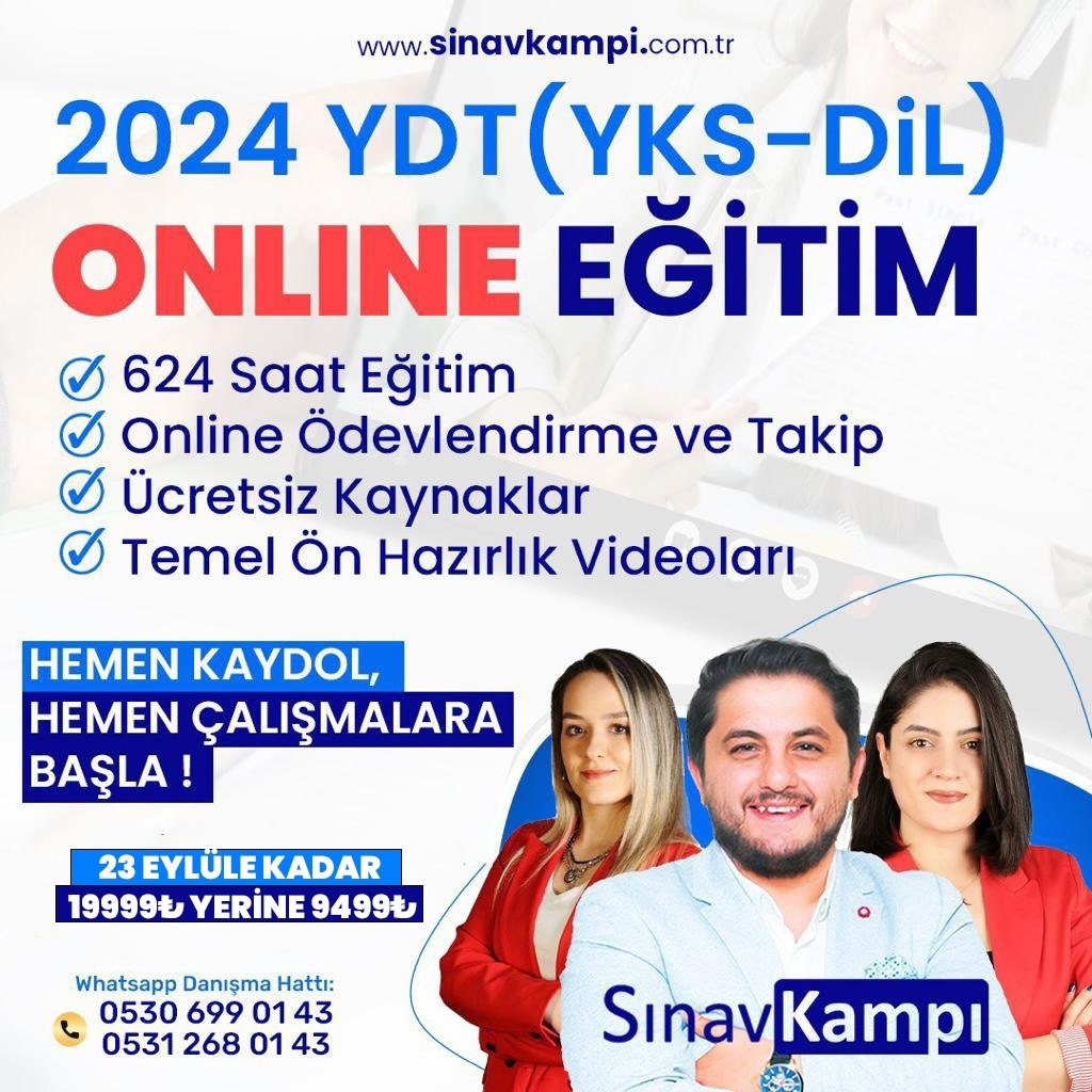 HAKKI HOCA İLE YDT (YKS-DİL) EĞİTİMİ resmi